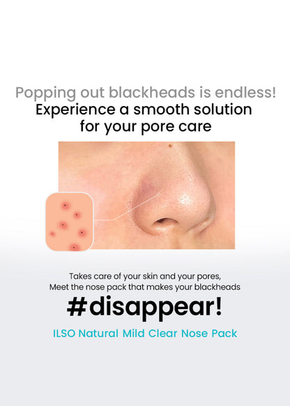 ilso Natural Mild Clear Nose Pack