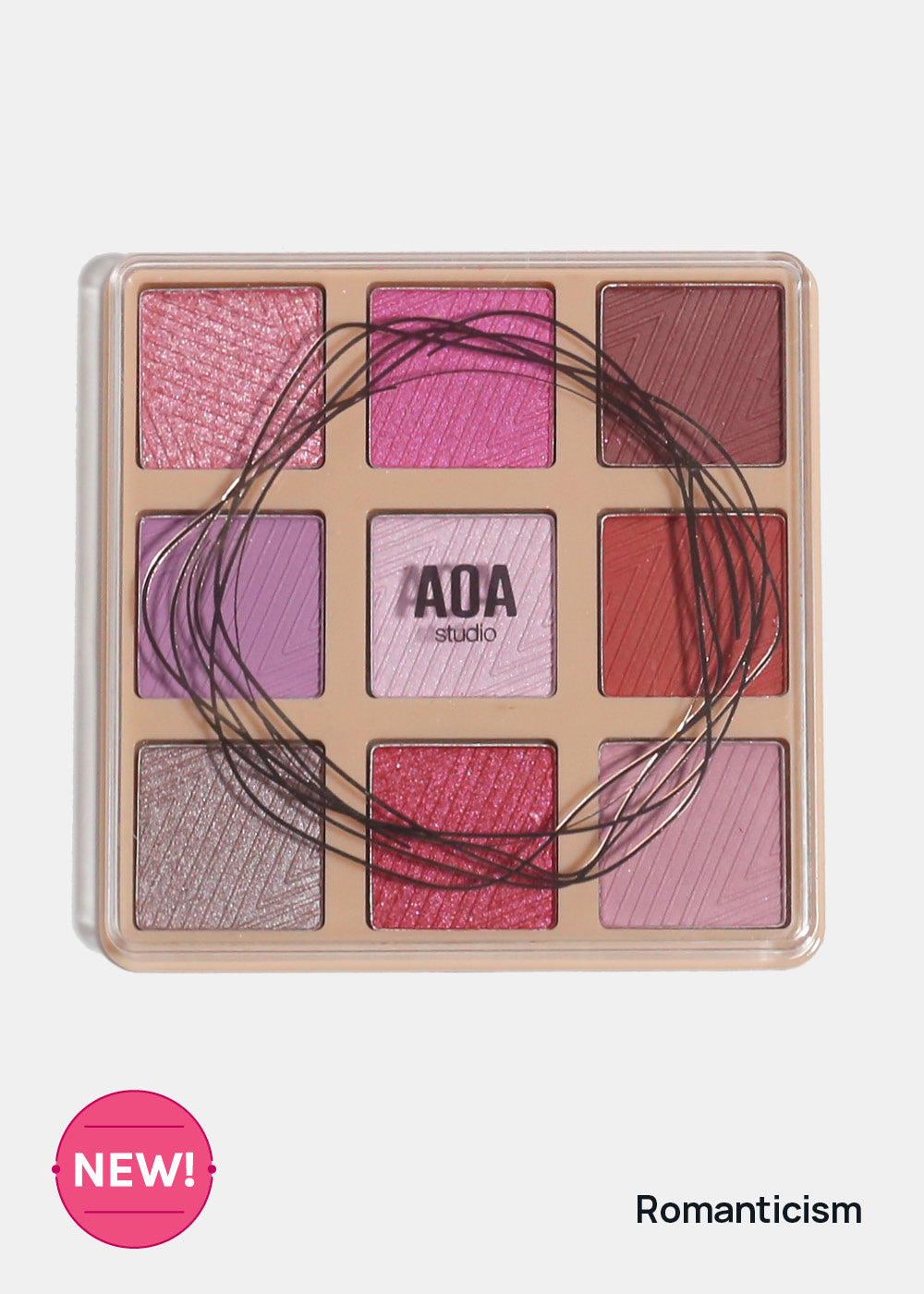AOA Colorful Canvas 9 Color Eyeshadow Palette