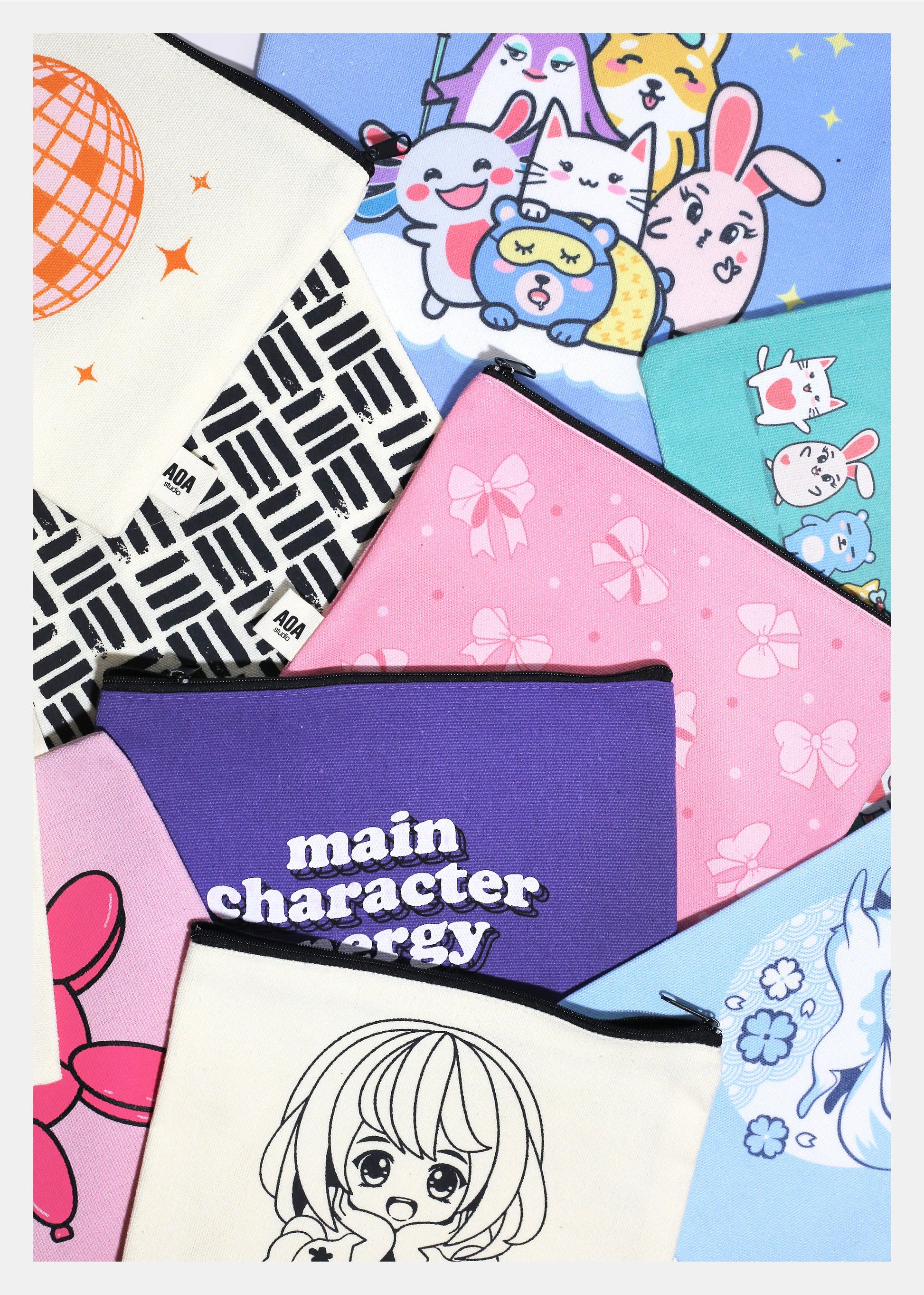 Miss A Friends Large Canvas Bag