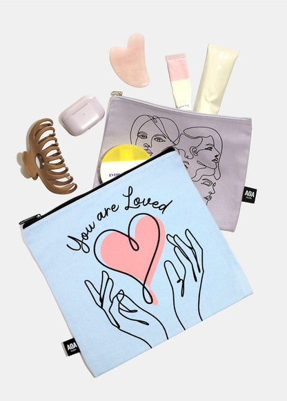 A+ Large Canvas Bag - You Are Loved