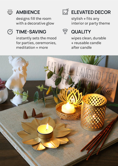 Official Key Items Tealight Holder + Shadow Casters