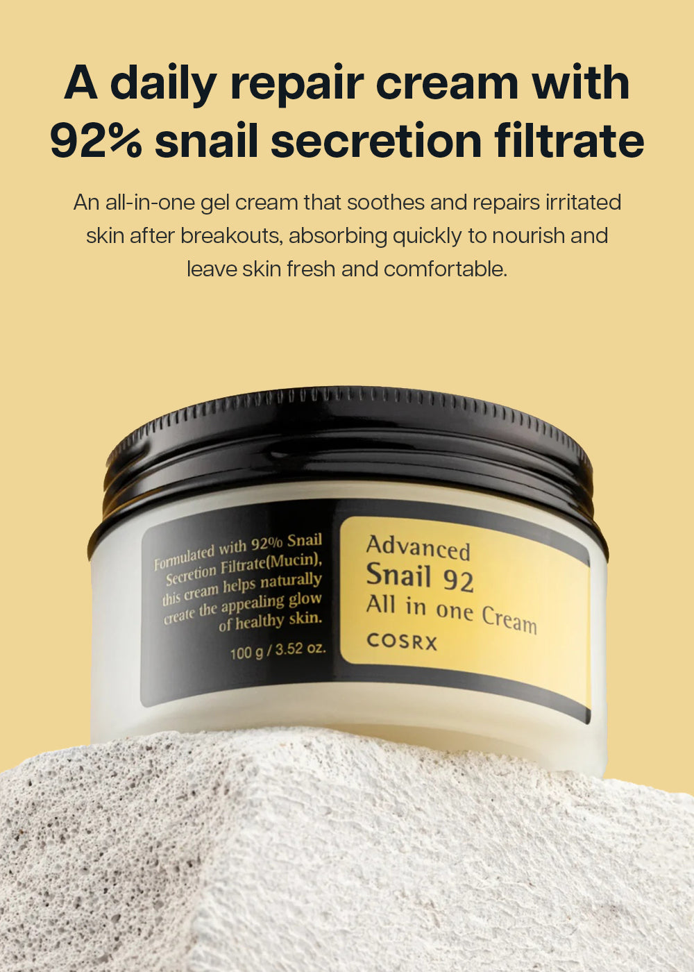 COSRX Advanced Snail 92 All in One Cream 100g