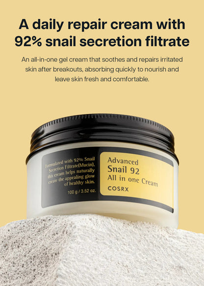 COSRX Advanced Snail 92 All in One Cream 100g