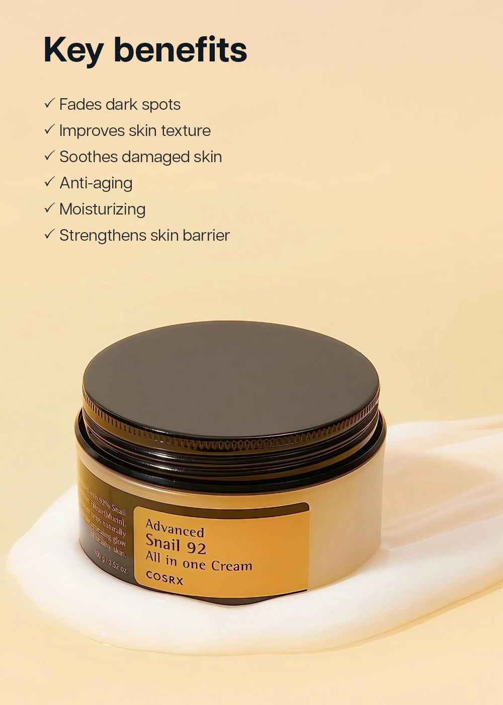 COSRX Advanced Snail 92 All in One Cream 100g