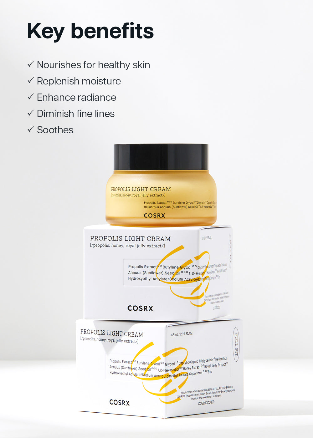 COSRX Full Fit Propolis Light Cream 65ml