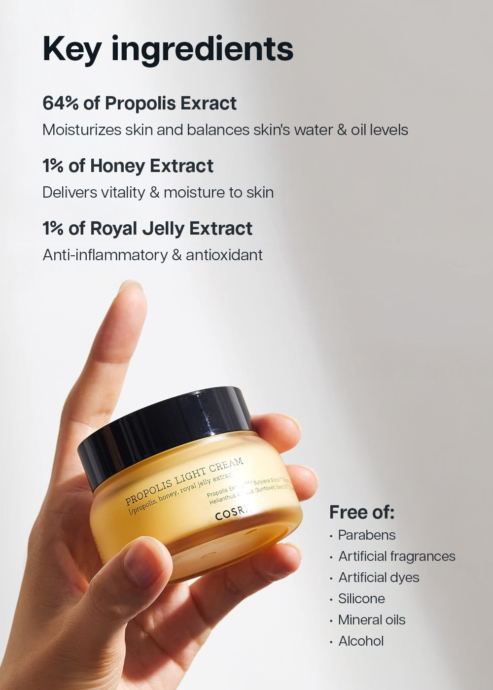 COSRX Full Fit Propolis Light Cream 65ml