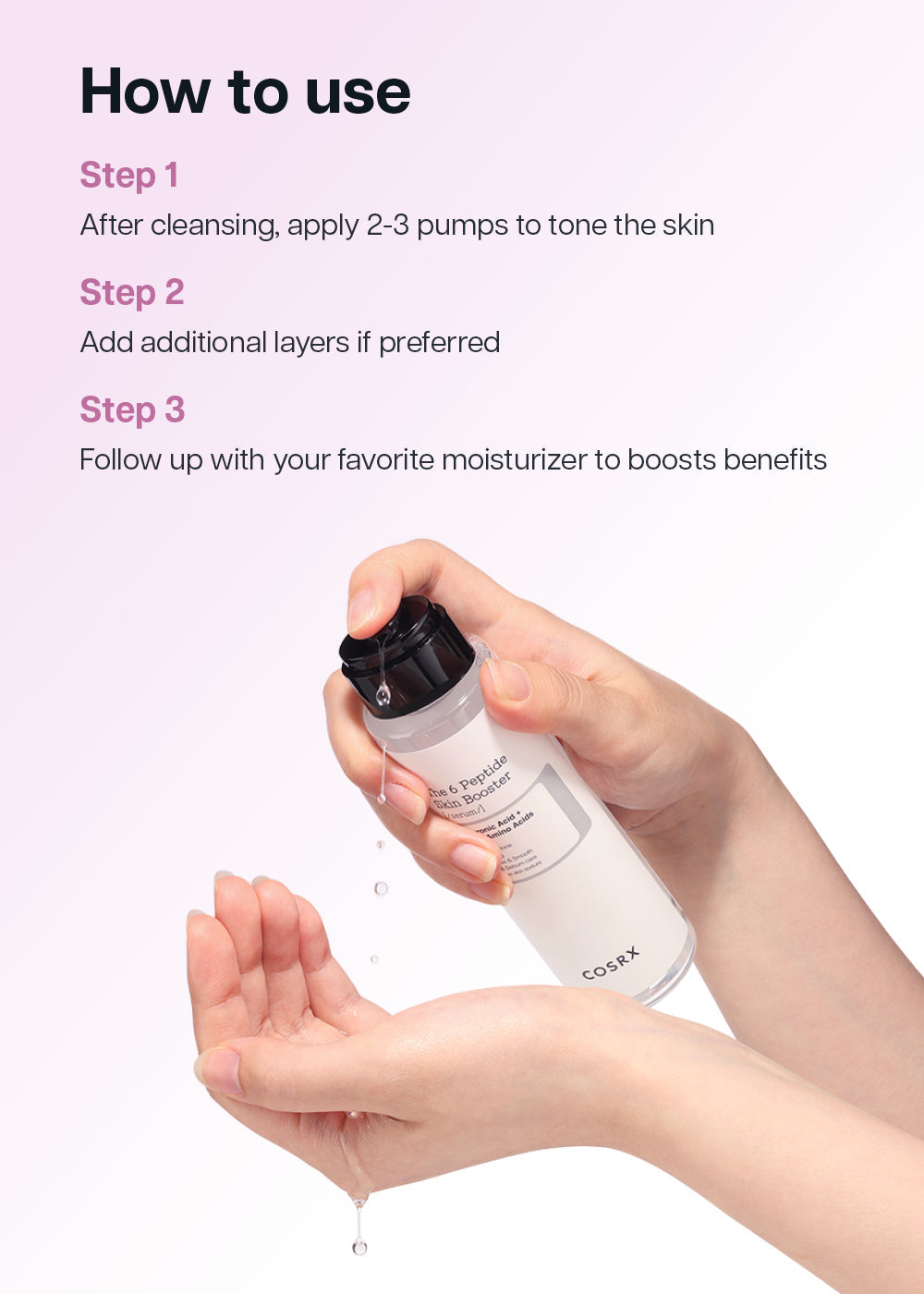 COSRX The 6 Peptide Skin Booster Serum 150ml