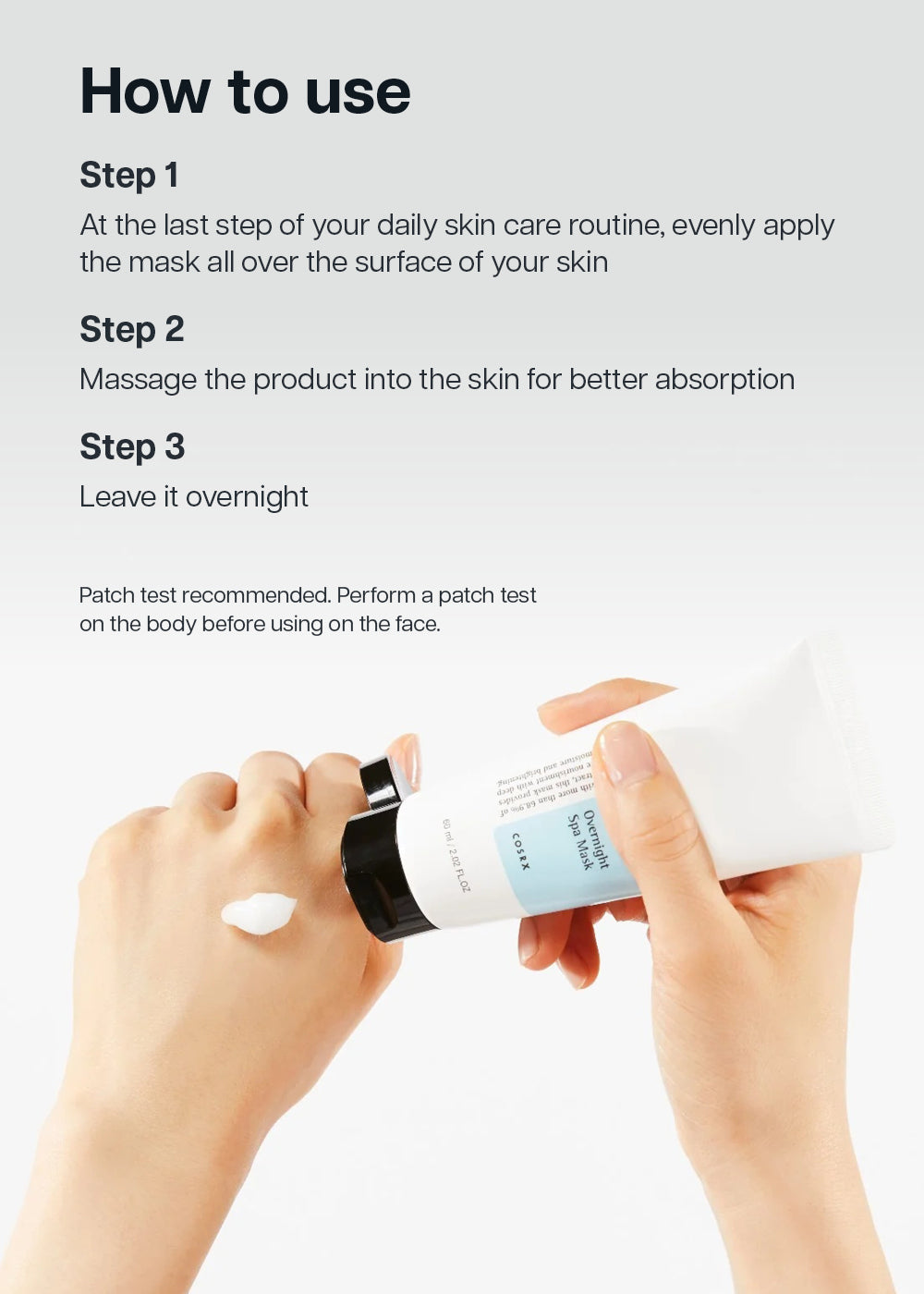 COSRX Ultimate Nourishing Rice Overnight Spa Mask 60ml