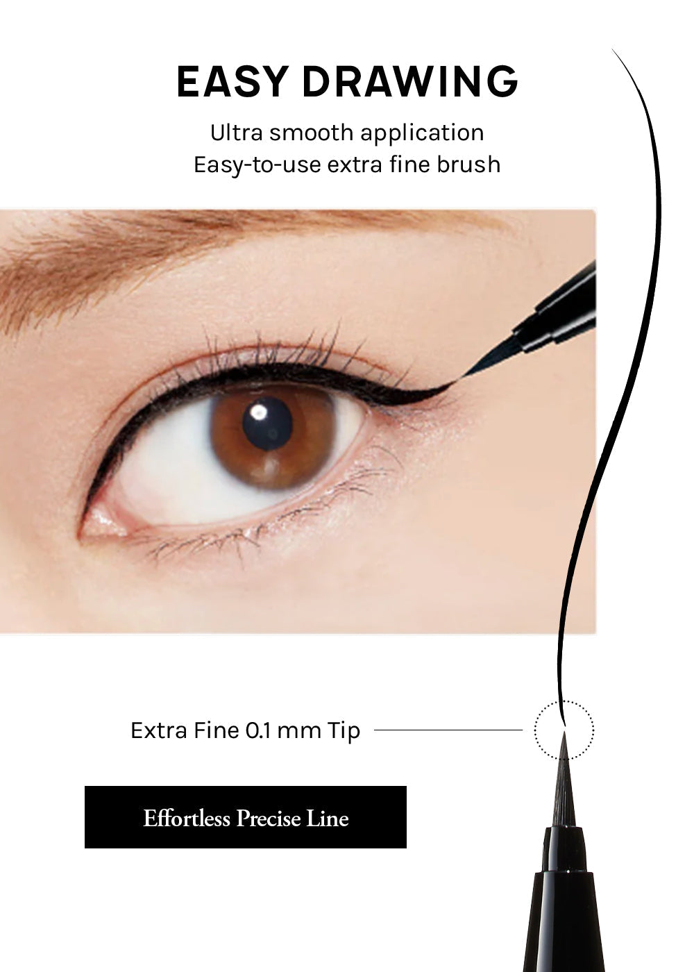 D-UP Silky Liquid Eyeliner Waterproof