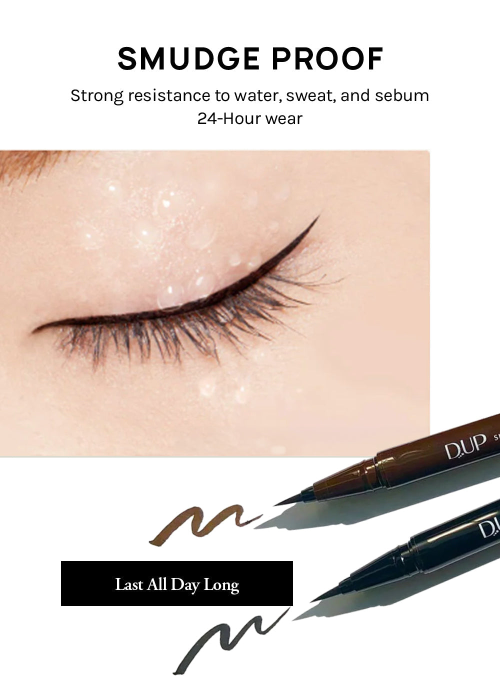 D-UP Silky Liquid Eyeliner Waterproof