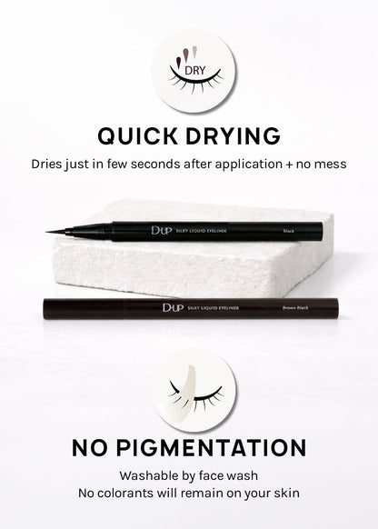 D-UP Silky Liquid Eyeliner Waterproof