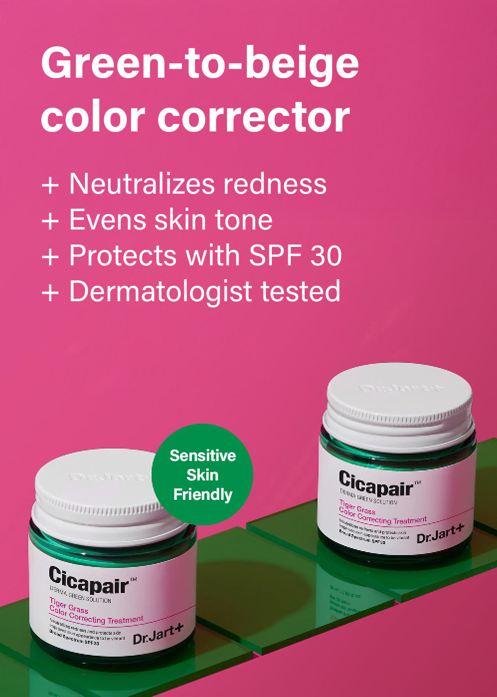 Dr. Jart+ Cicapair Tiger Grass Color Correcting Treatment 50ml