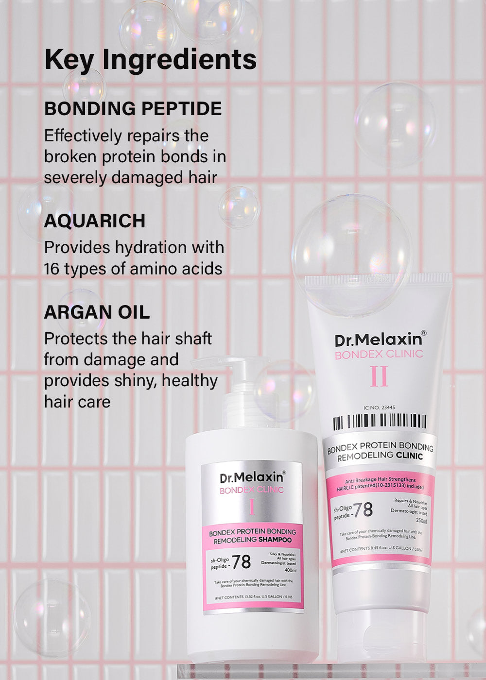 Dr. Melaxin Bondex Protein Bonding Remodeling Clinic 250ml