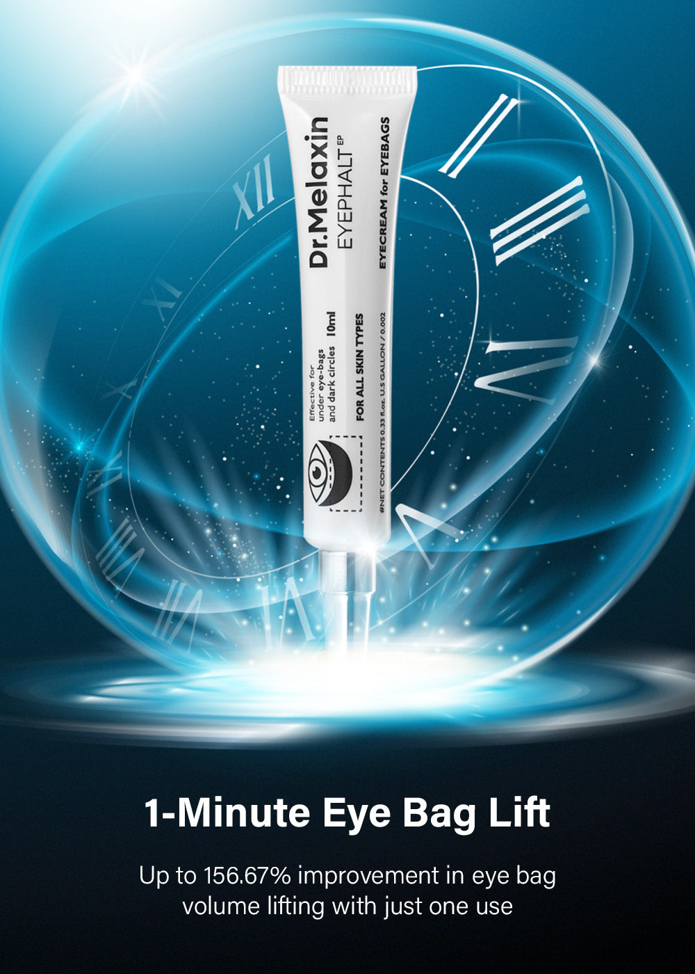 Dr. Melaxin Eyephalt Eyecream for Eyebags 10ml
