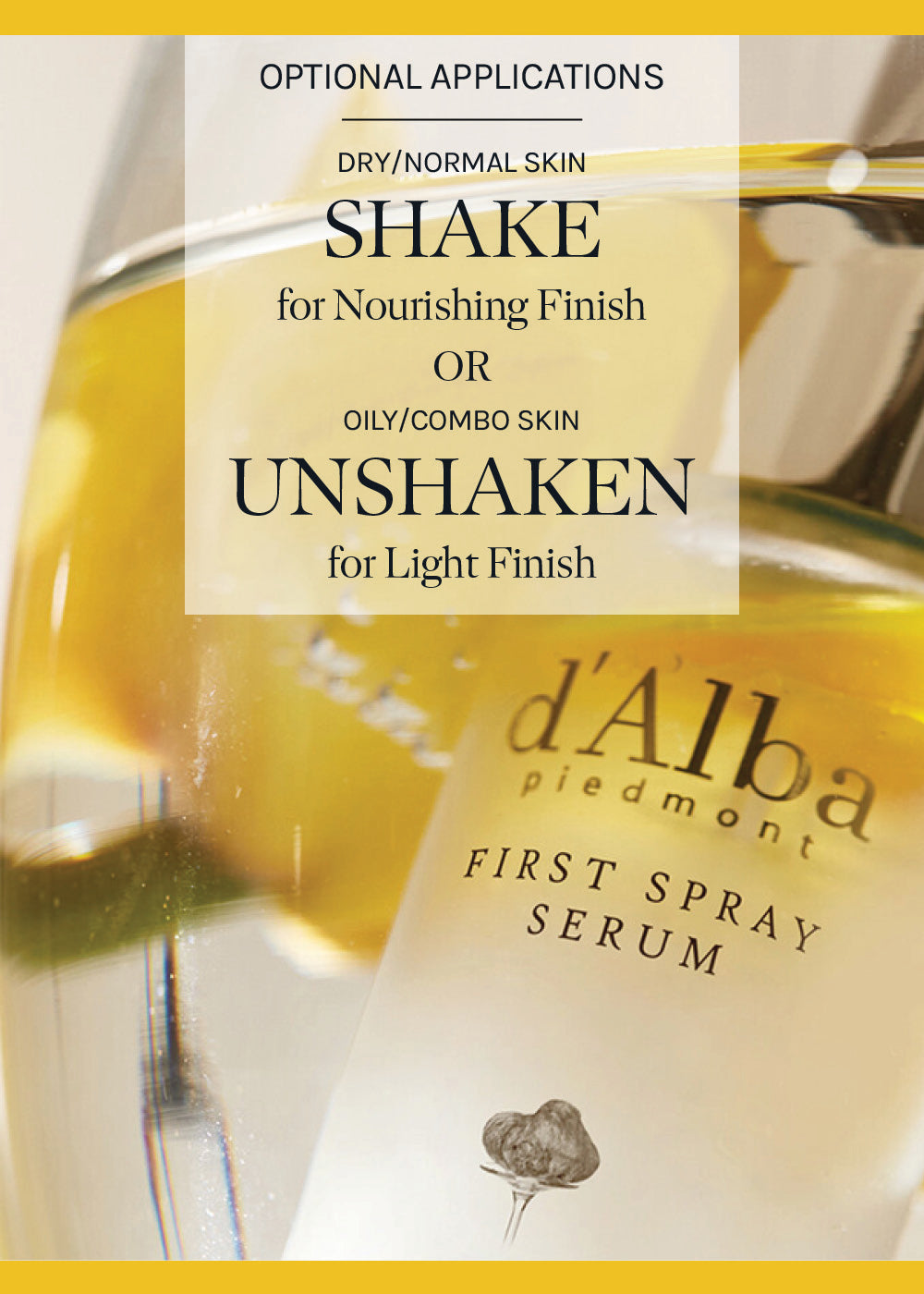 d’Alba First Spray Serum 100ml