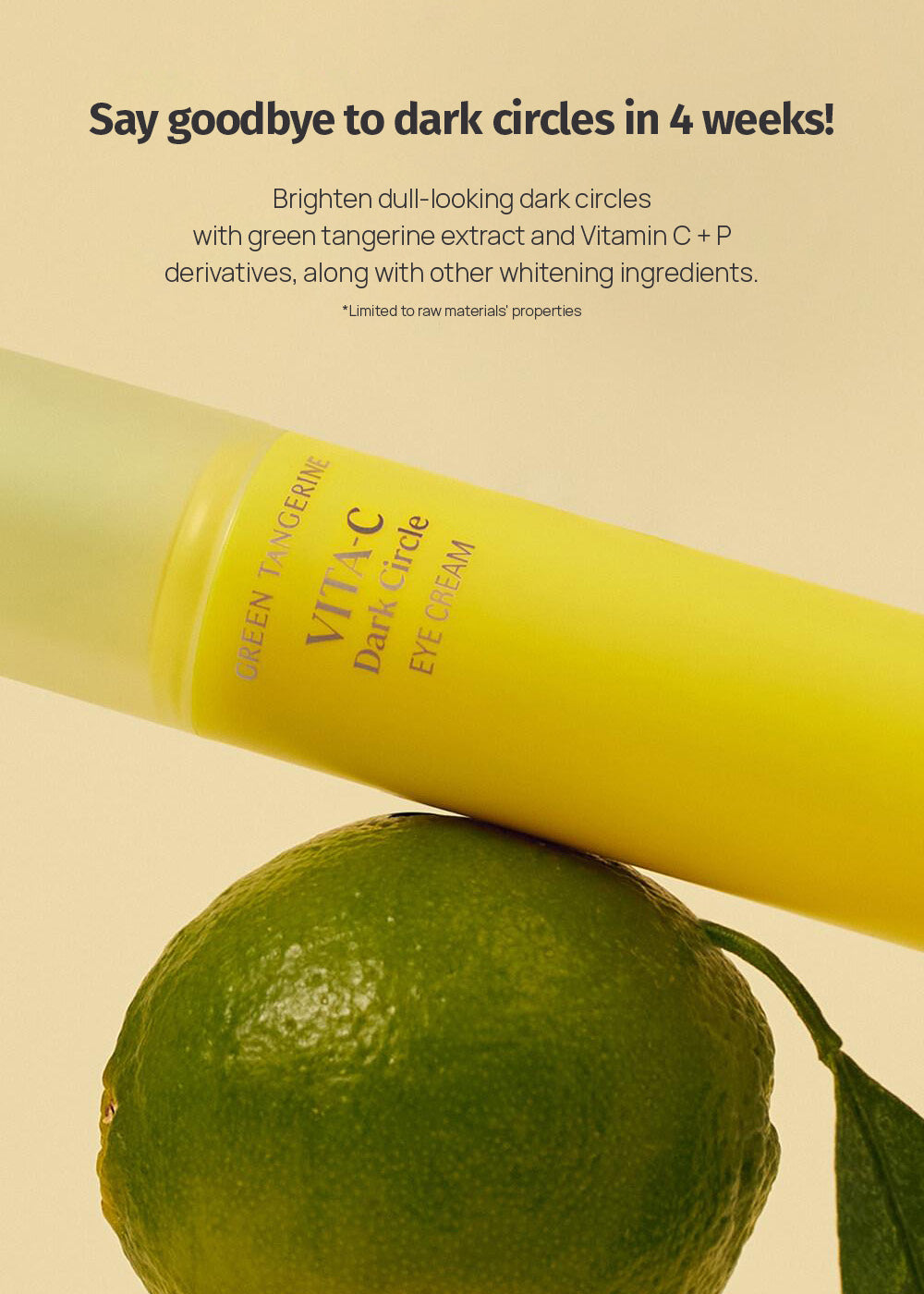goodal Green Tangerine Vita C Dark Circle Eye Cream 30ml