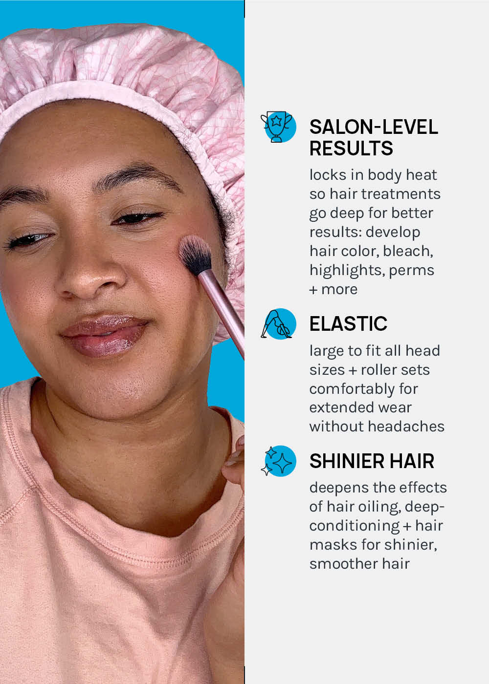 a2o Lab Deep-Conditioning Heat Processing Shower Cap