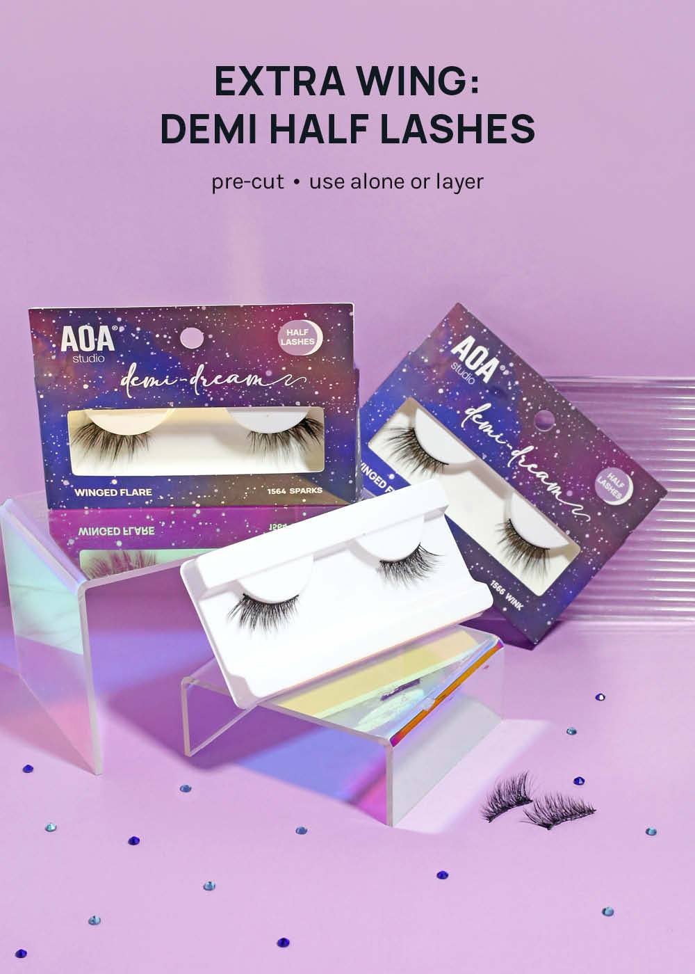 Demi-Dream Half Lashes – HalfMoon