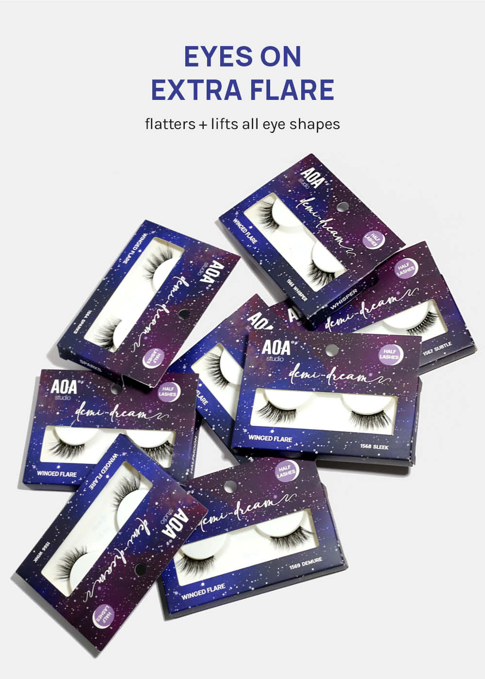 Demi-Dream Half Lashes – Sparks