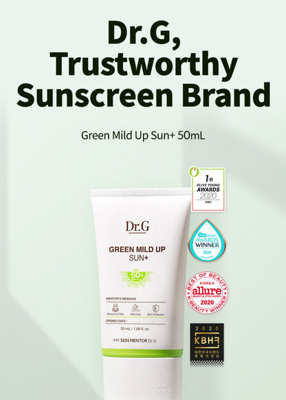 Dr.G Green Mild Up Sun+ 50ml