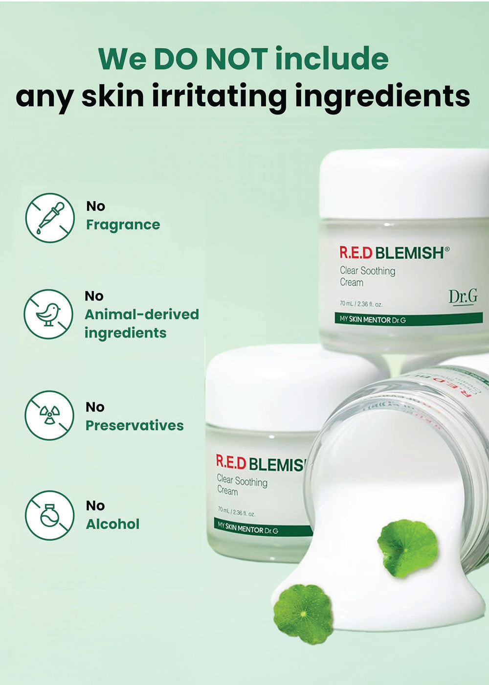 Dr.G R.E.D Blemish Clear Soothing Cream 70ml