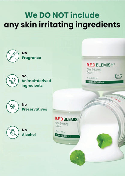 Dr.G R.E.D Blemish Clear Soothing Cream 70ml
