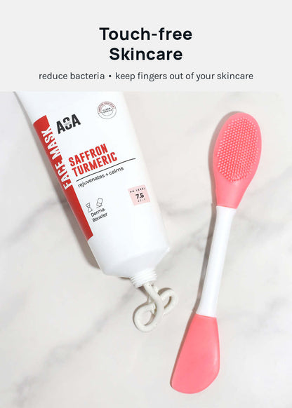 AOA Dual-Ended Silicone Mask Tool + Exfoliator