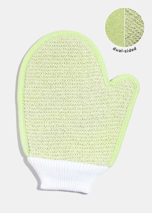 AOA Dual Exfoliating + Washcloth Mitt