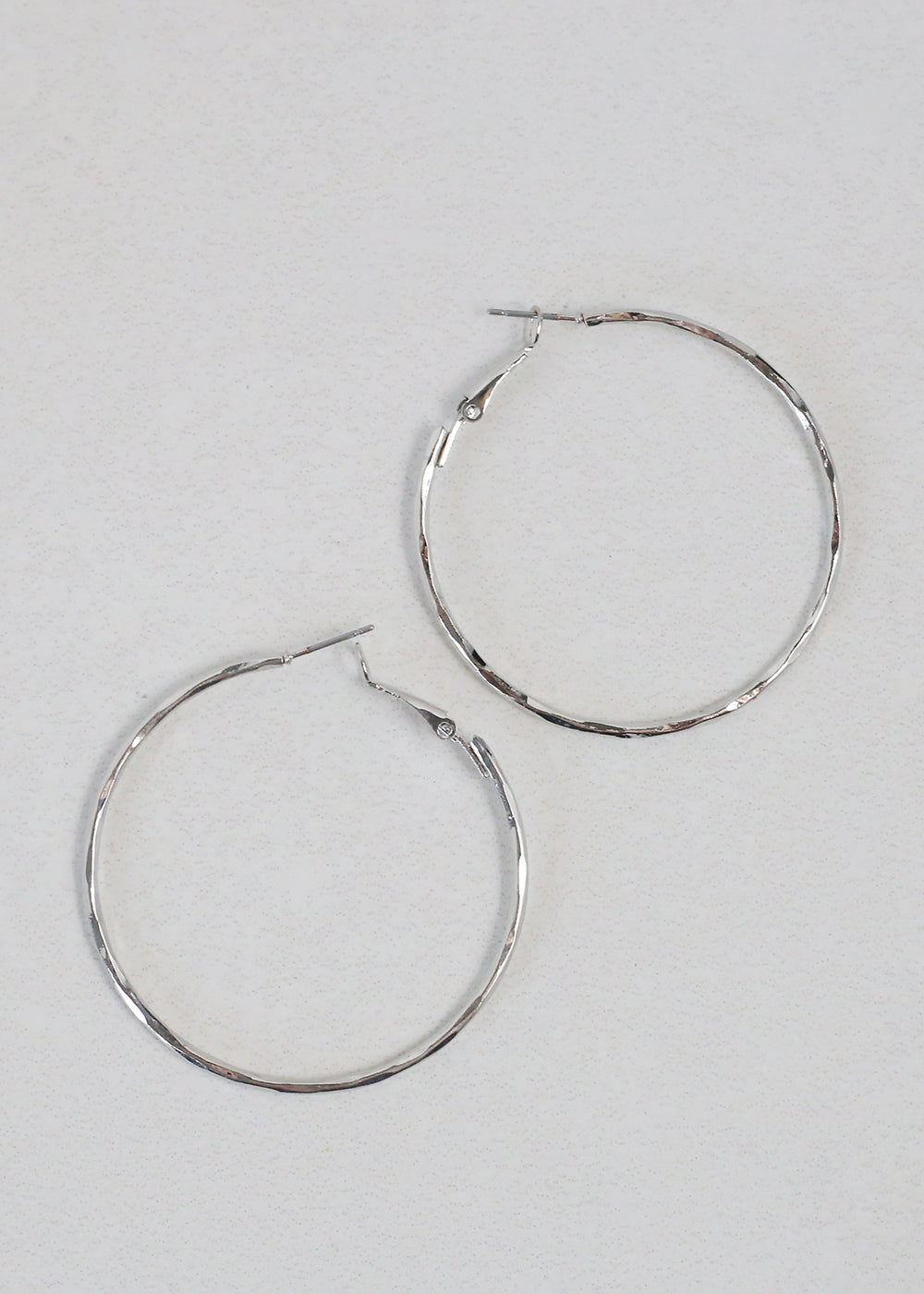 Silver Hoop Earrings