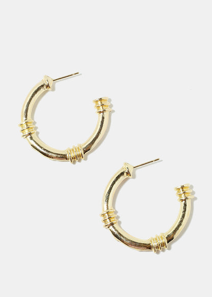 Open Hoop Earrings
