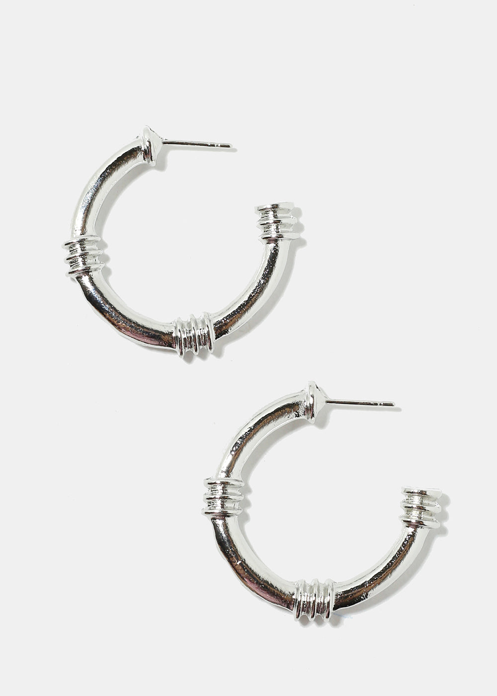 Open Hoop Earrings