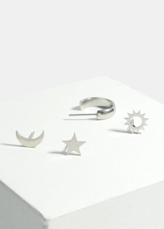 Mix and Match 4 Piece Earring Set