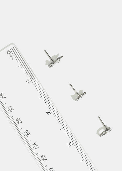 3-Pair Animal Stud Earrings
