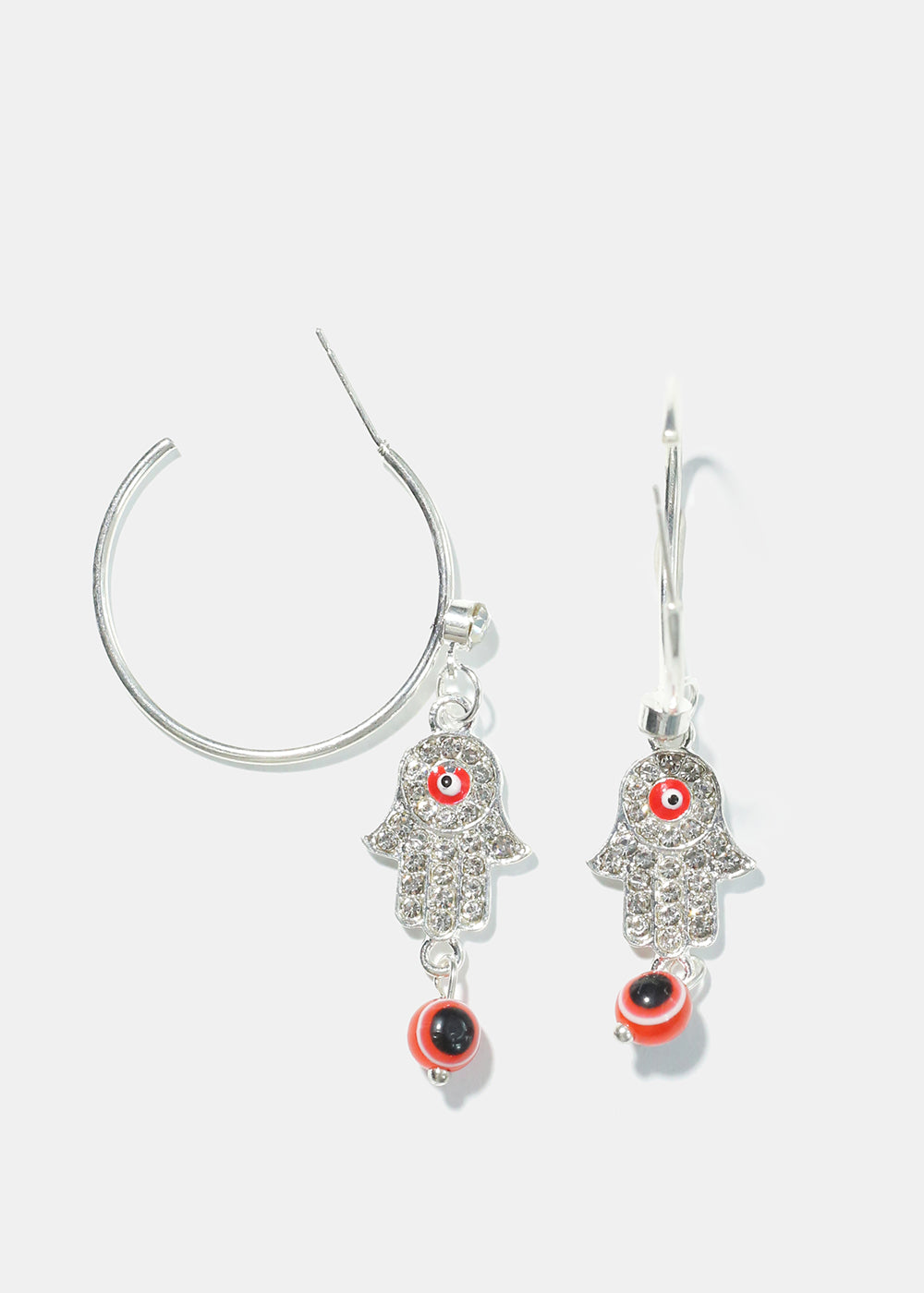 Evil Eye Hoop Earrings