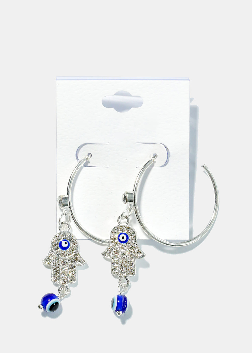 Evil Eye Hoop Earrings