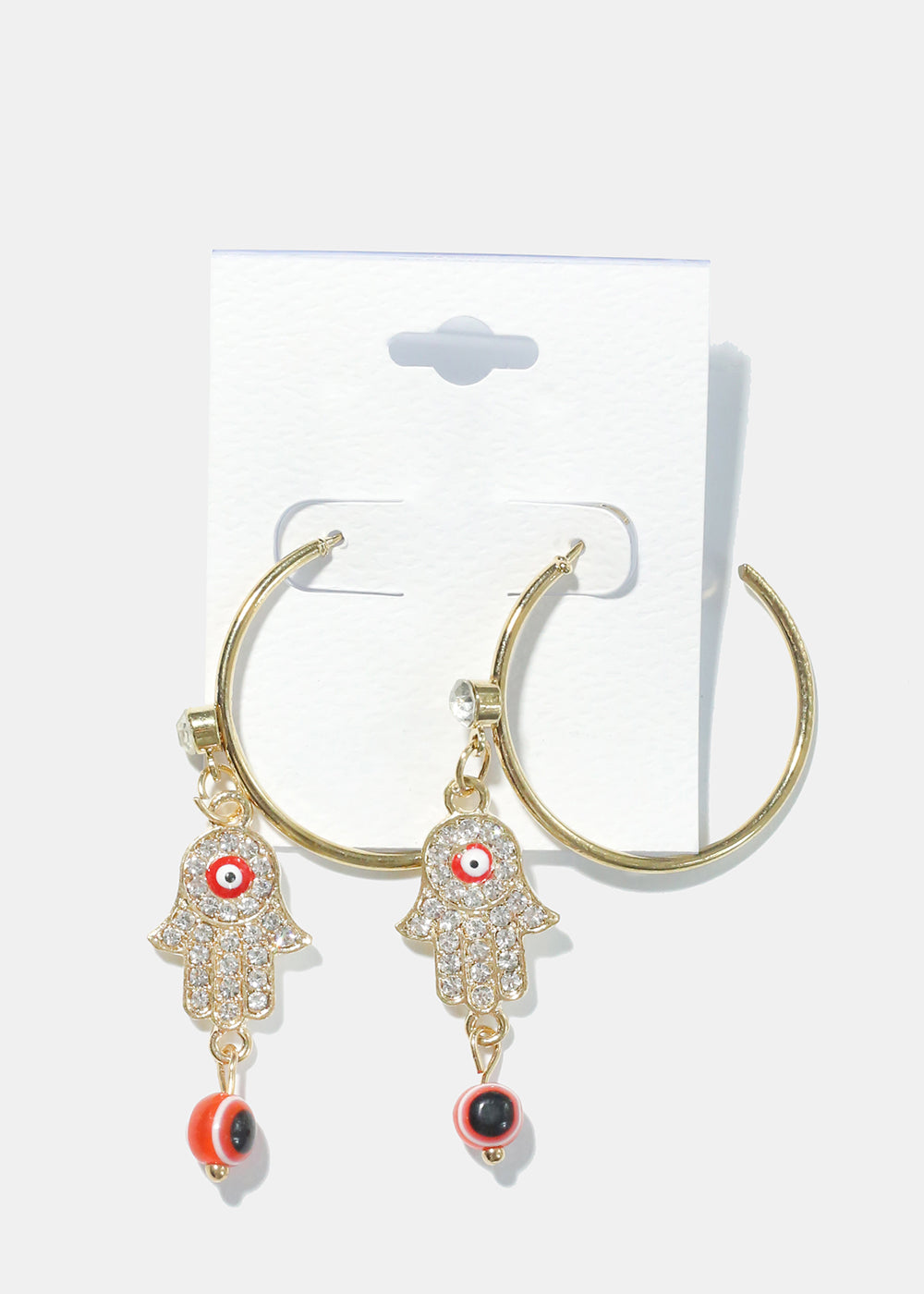 Evil Eye Hoop Earrings