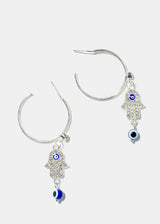 Silver/Blue