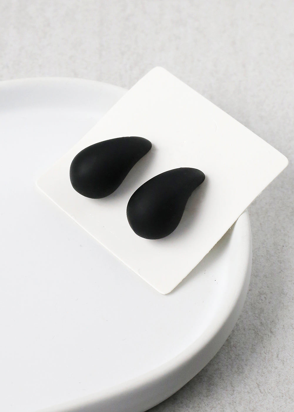 Colorful Thick Teardrop Earring
