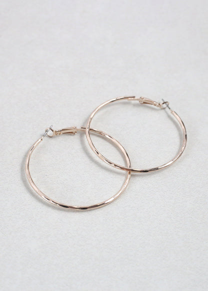 Classic Gold Hoop Earrings