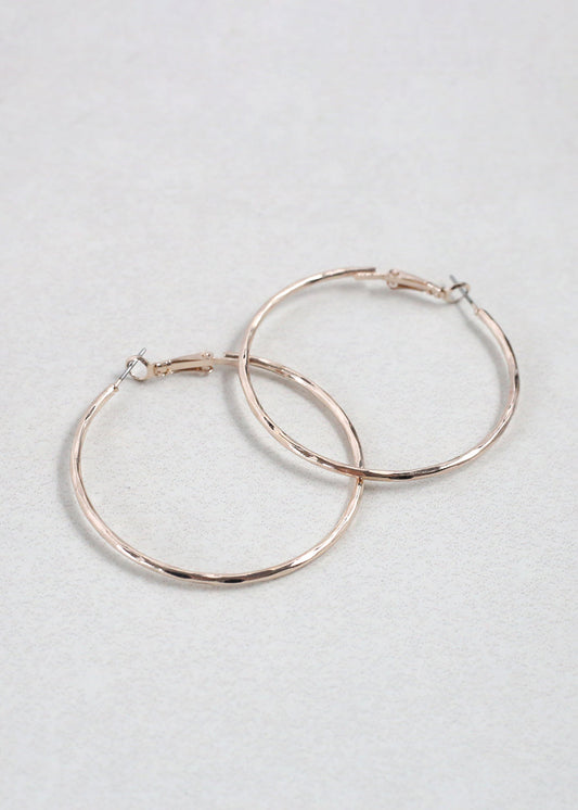 Classic Gold Hoop Earrings