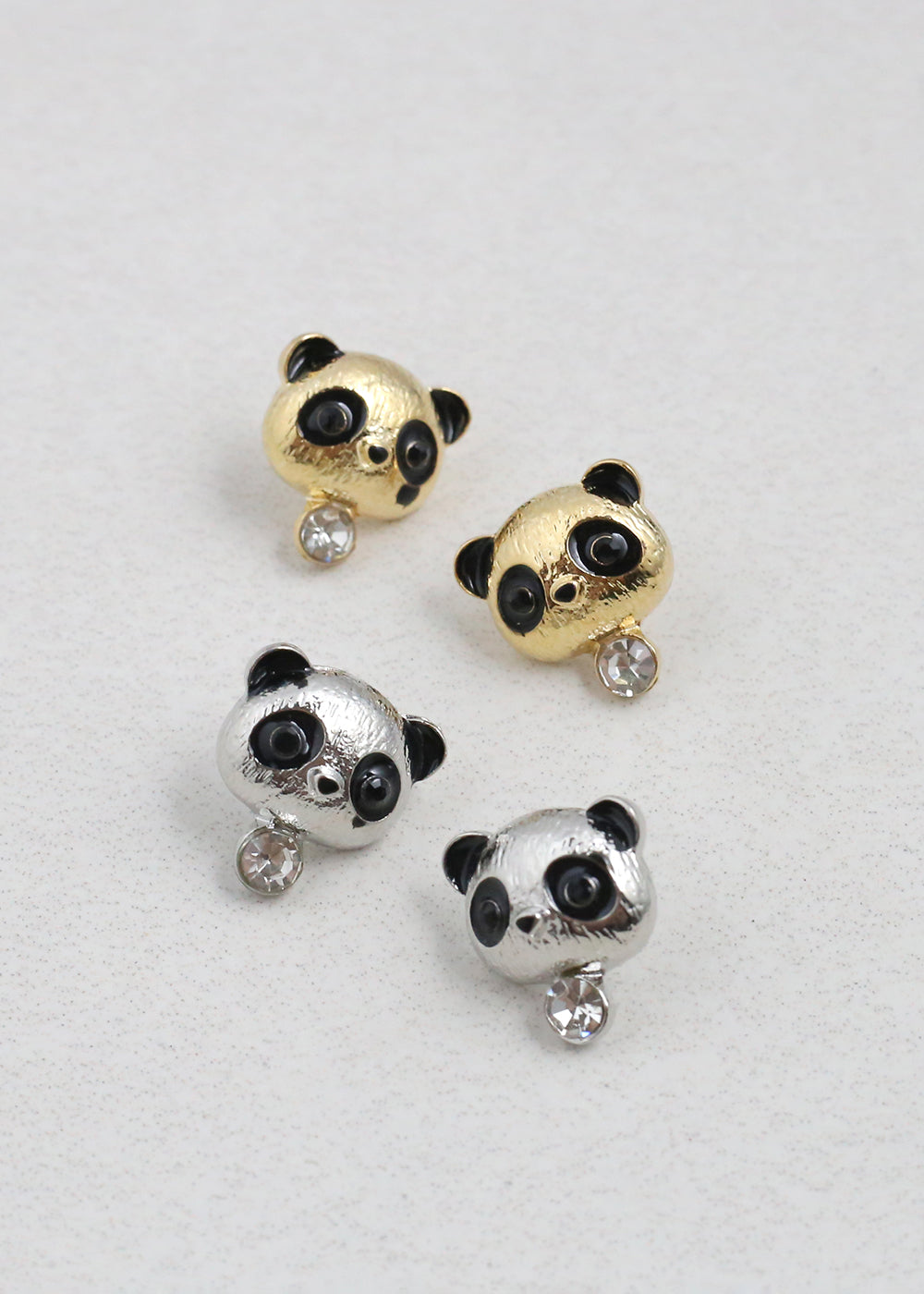 Cute Panda Earring Studs