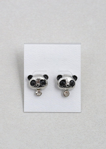 Cute Panda Earring Studs
