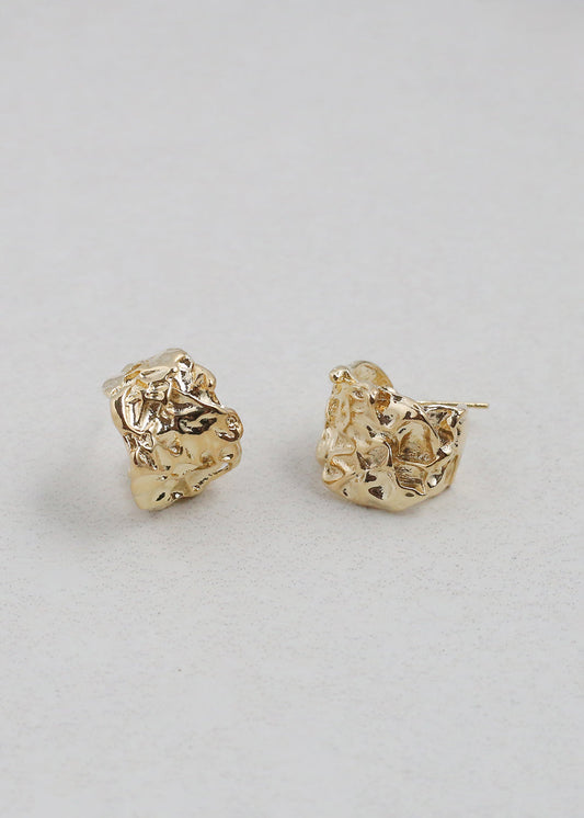 Textured Statement Earrings