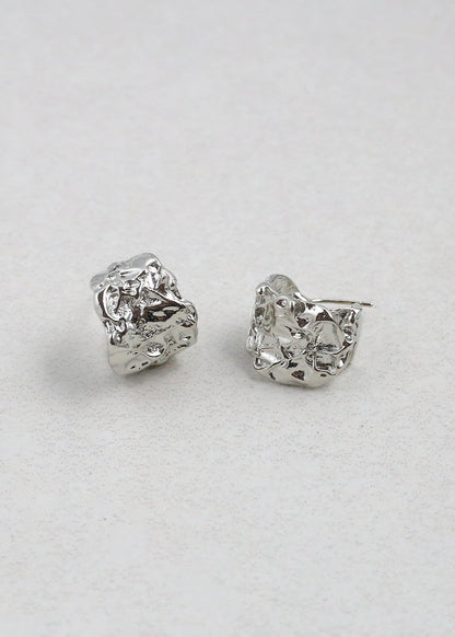 Textured Statement Earrings