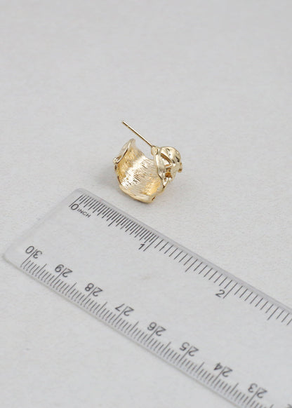 Textured Statement Earrings