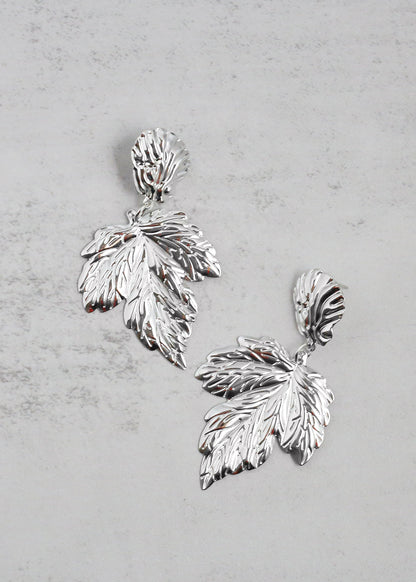 Maple Leaf Dangle Earrings
