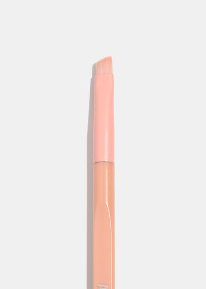 AOA Matte Rose Single Brush – E114 Angled Eyebrow Brush