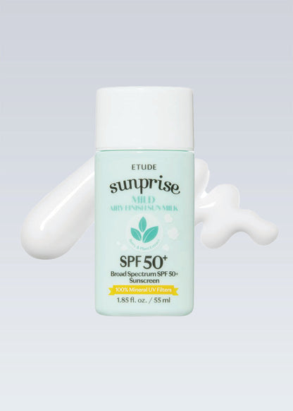 ETUDE Sunprise Mild Airy Finish Sun Milk SPF 50+ PA++++ 55ml