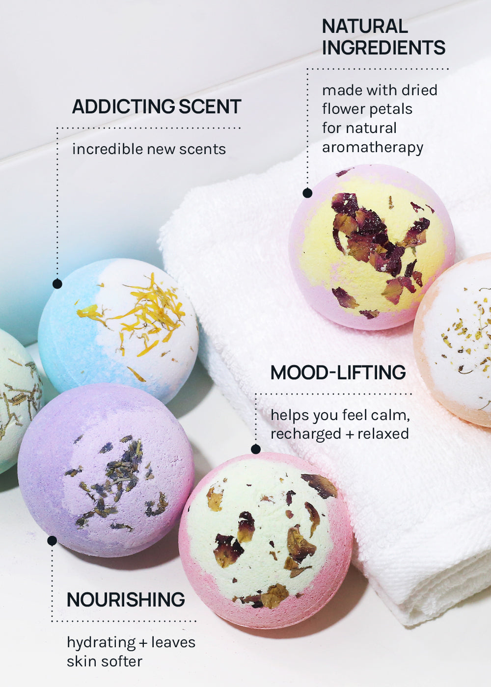 AOA Studio Bath Bomb- Ease Up