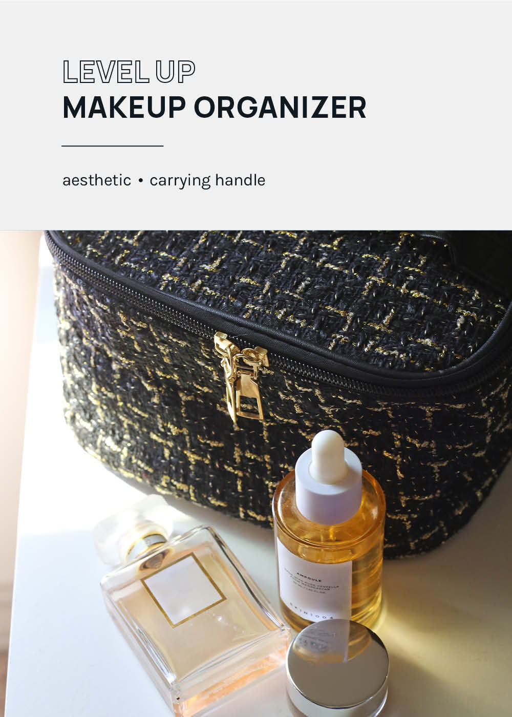 a2o Lab Elegant Travel Vanity Case